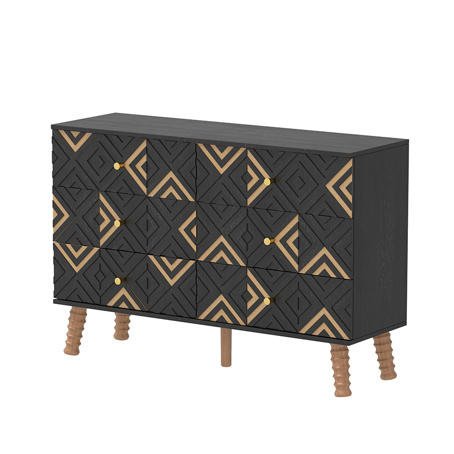 Aurum 6-Drawer Cabinets